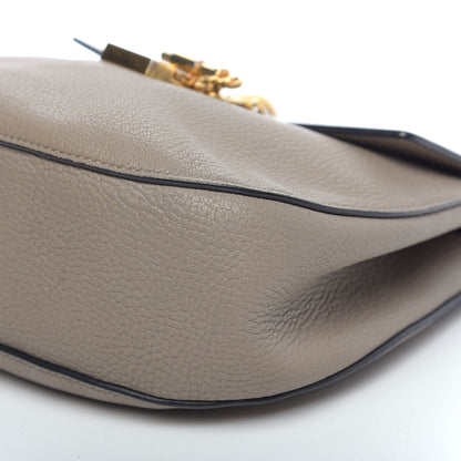 Chloe Grained Lambskin Drew Shoulder Bag Motty Grey 9 of 14