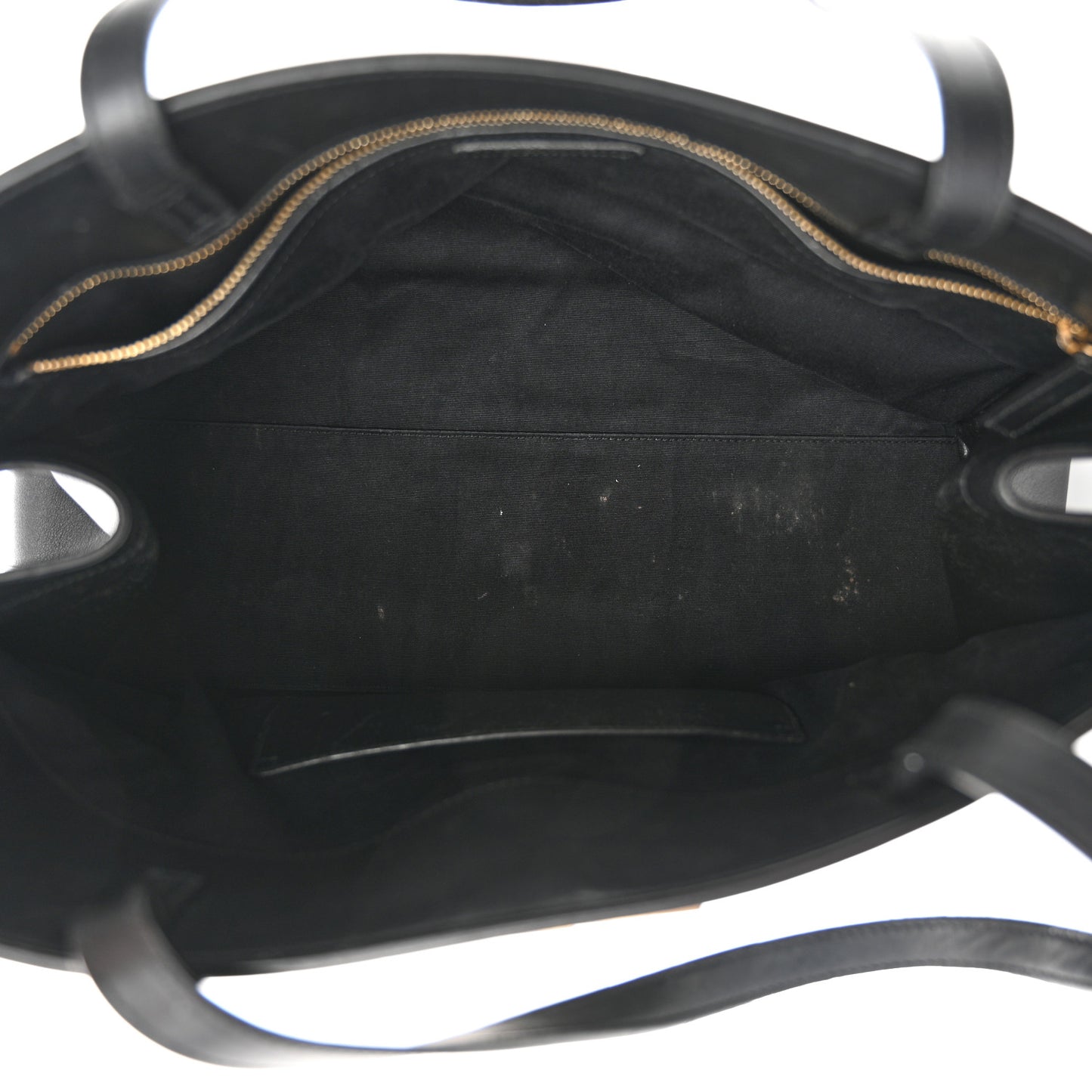 Calfskin Large Manhattan Shopper Tote Black
