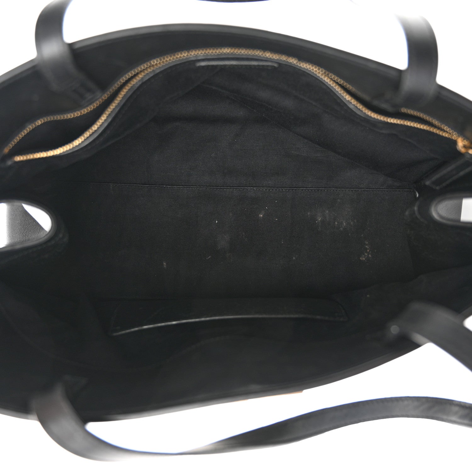 Saint Laurent Calfskin Large Manhattan Shopper Tote Black 5 of 16
