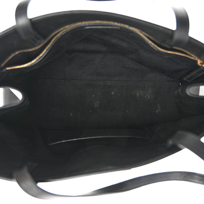 Saint Laurent Calfskin Large Manhattan Shopper Tote Black 5 of 16