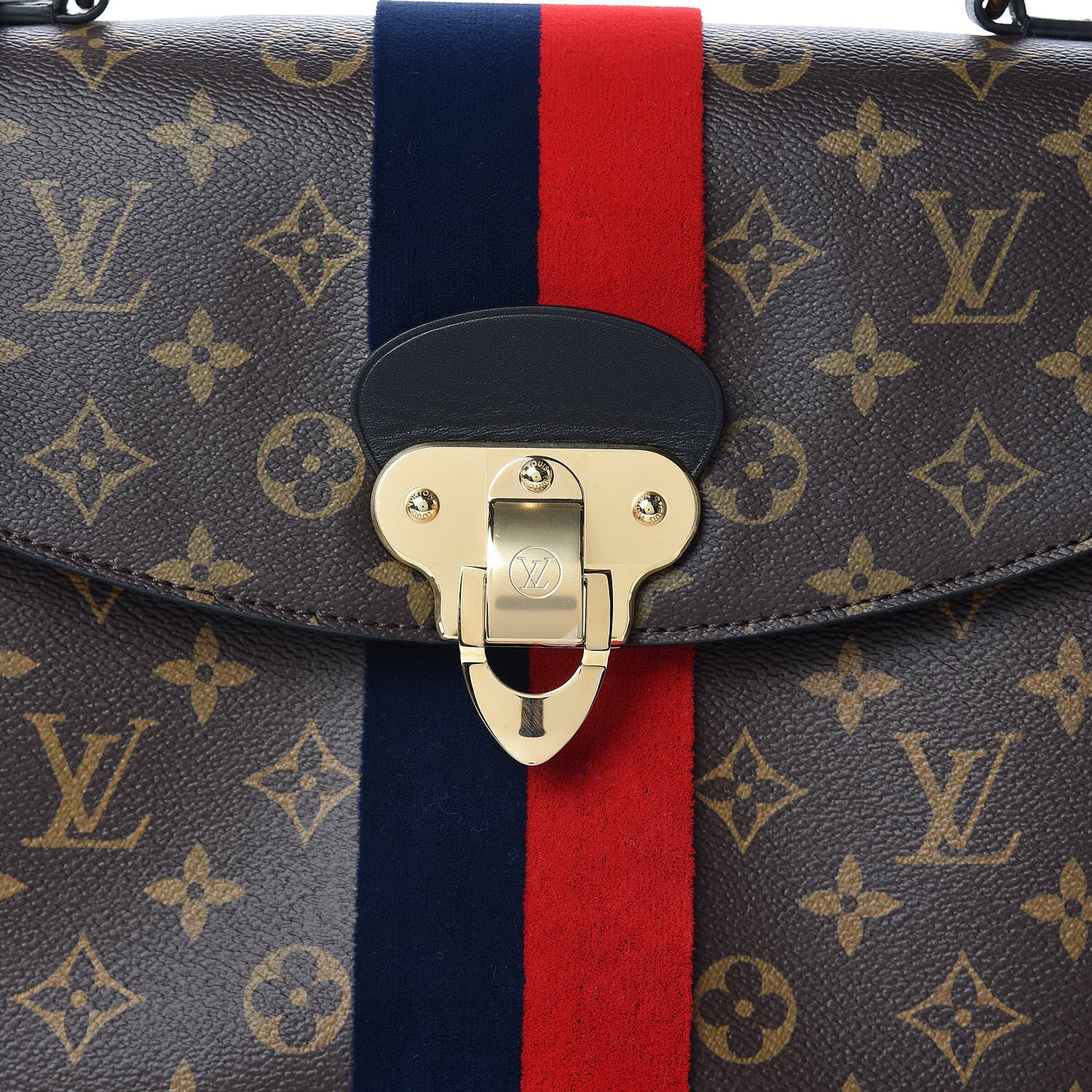 Louis Vuitton Monogram Georges MM Marine Cherry 8 of 11