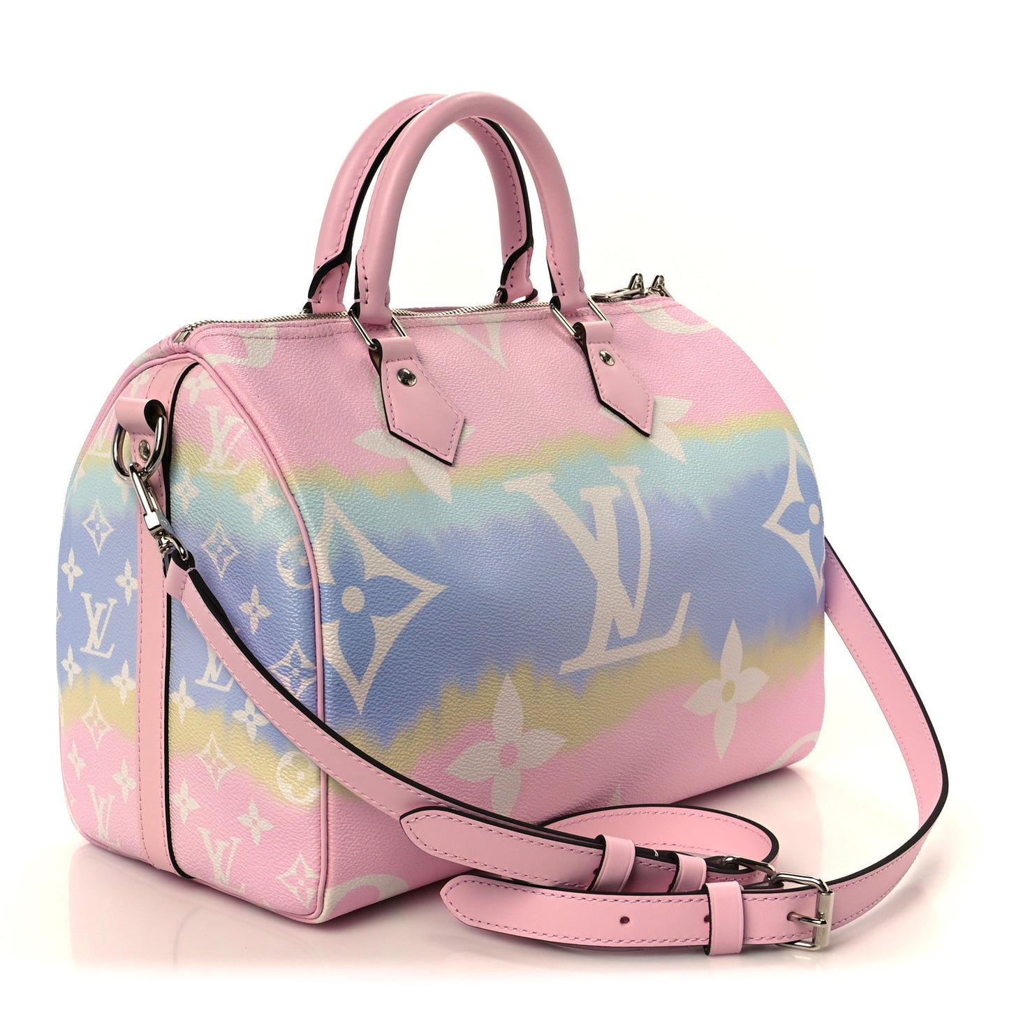 Monogram Escale Speedy Bandouliere 30 Pastel
