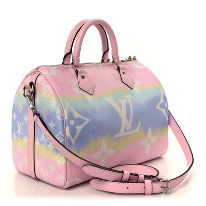 Louis Vuitton Monogram Escale Speedy Bandouliere 30 Pastel 3 of 14