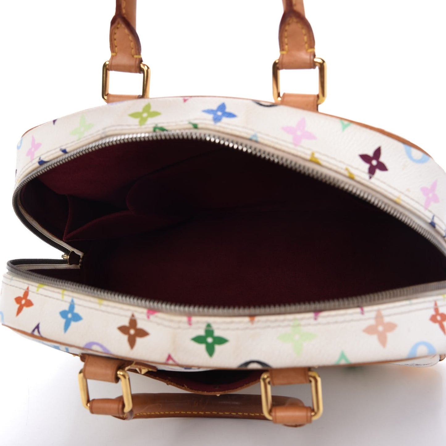 Monogram Multicolor Trouville White