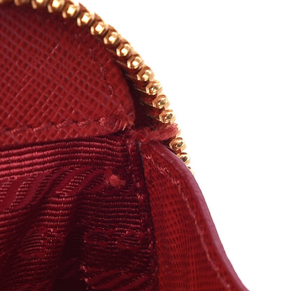 Prada Saffiano Lux Mini Promenade Tote Fuoco 7 of 9