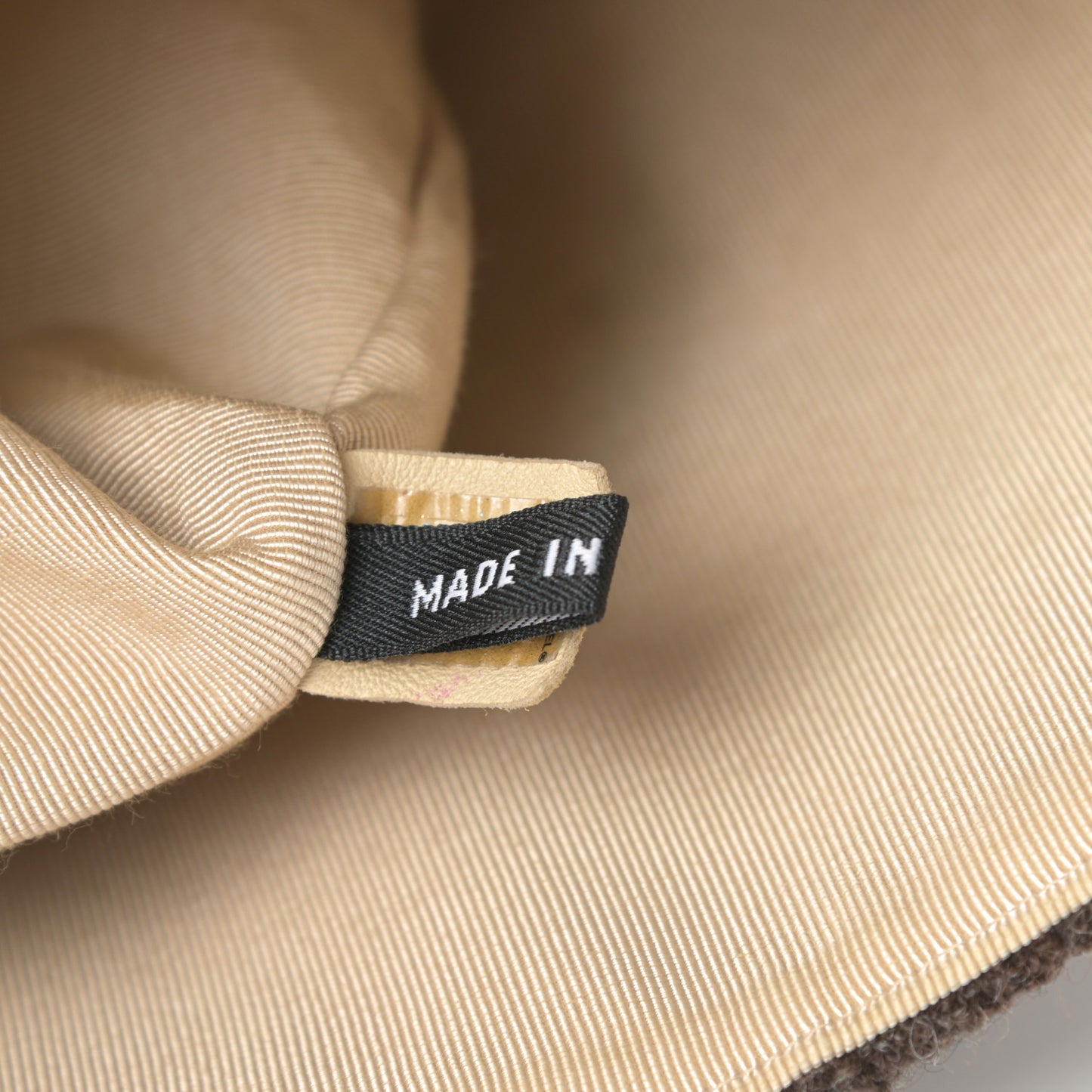 Wool Jumbo Chocolate Bar Mademoiselle Flap Brown