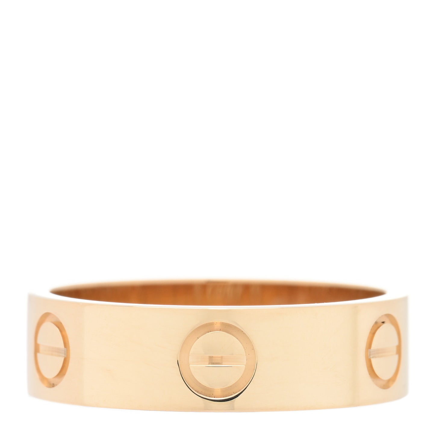 18K Yellow Gold 5.5mm LOVE Ring 56 7.75