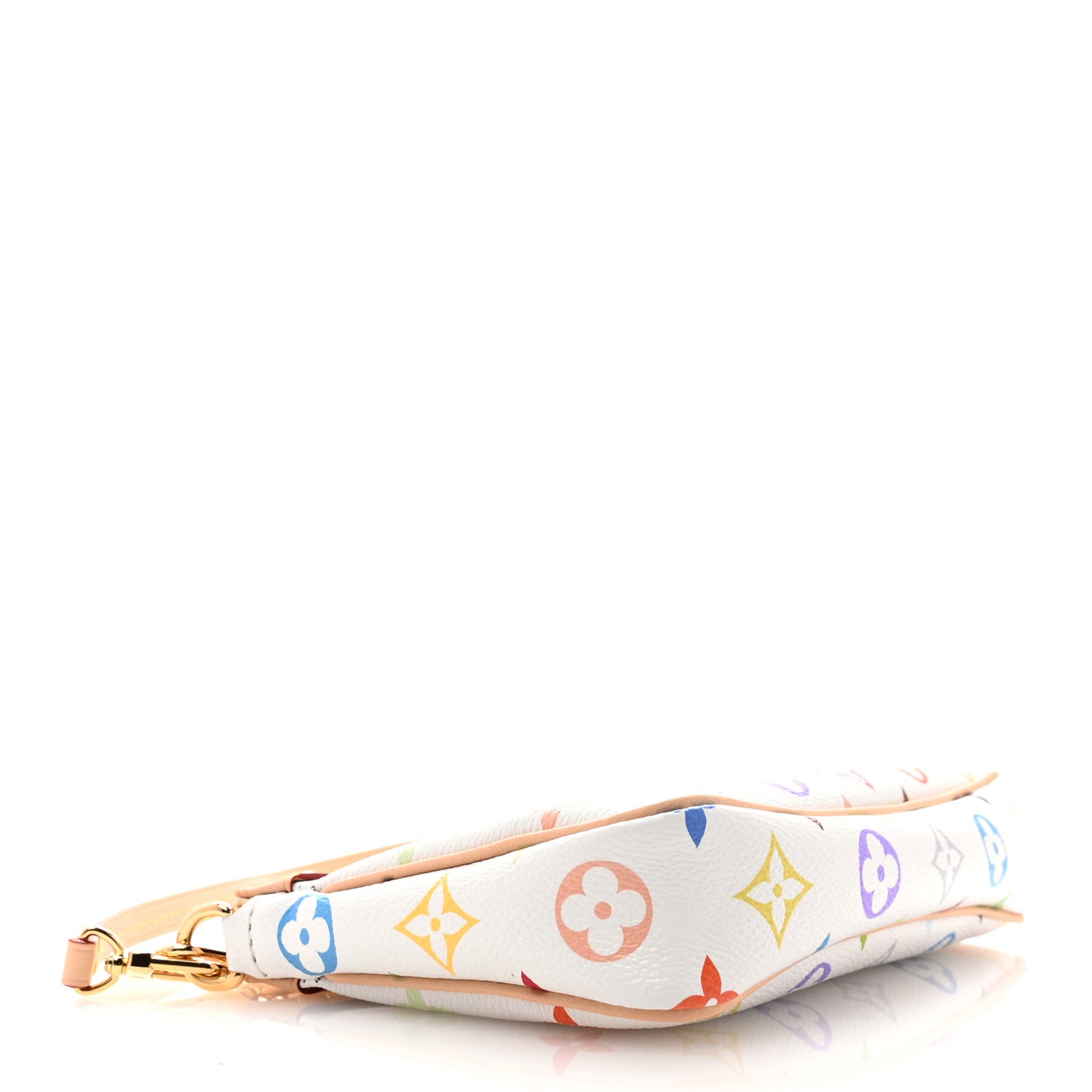 LV X TM Monogram Multicolor Pochette Accessories White