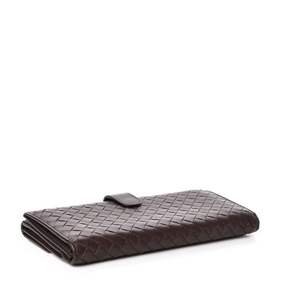 Bottega Veneta Nappa Intrecciato Continental Wallet Ebano 4 of 7