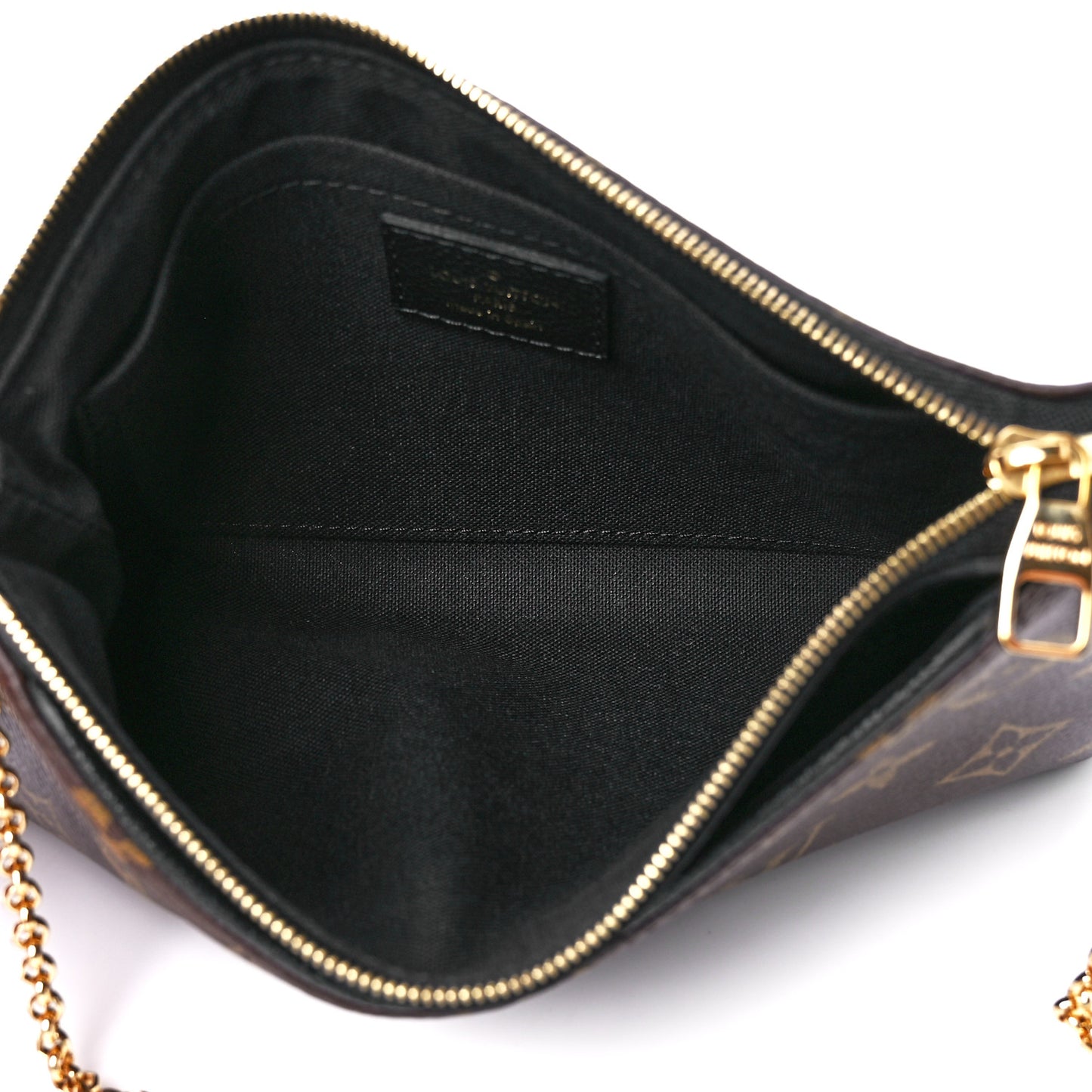 Monogram Pallas Clutch Black