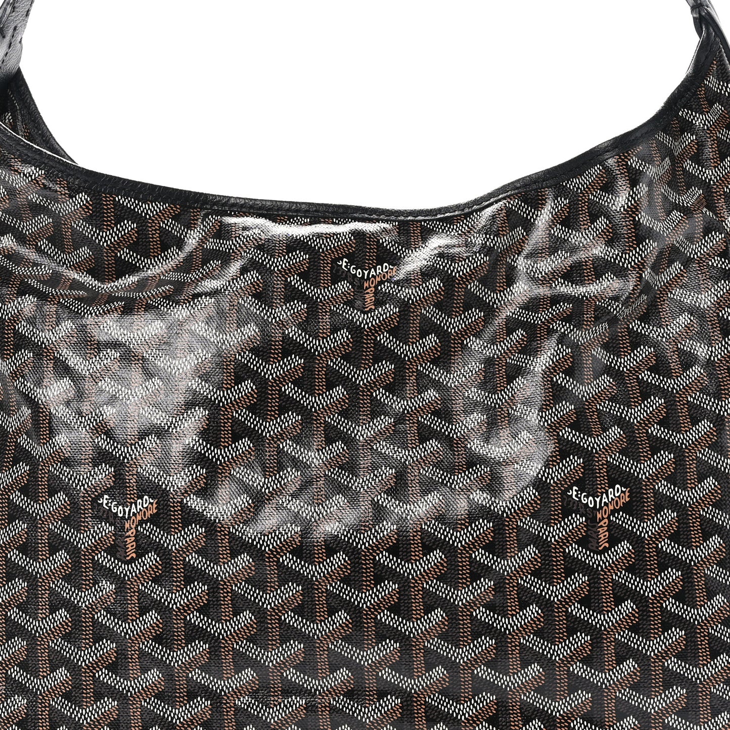 Goyardine Boheme Hobo Black