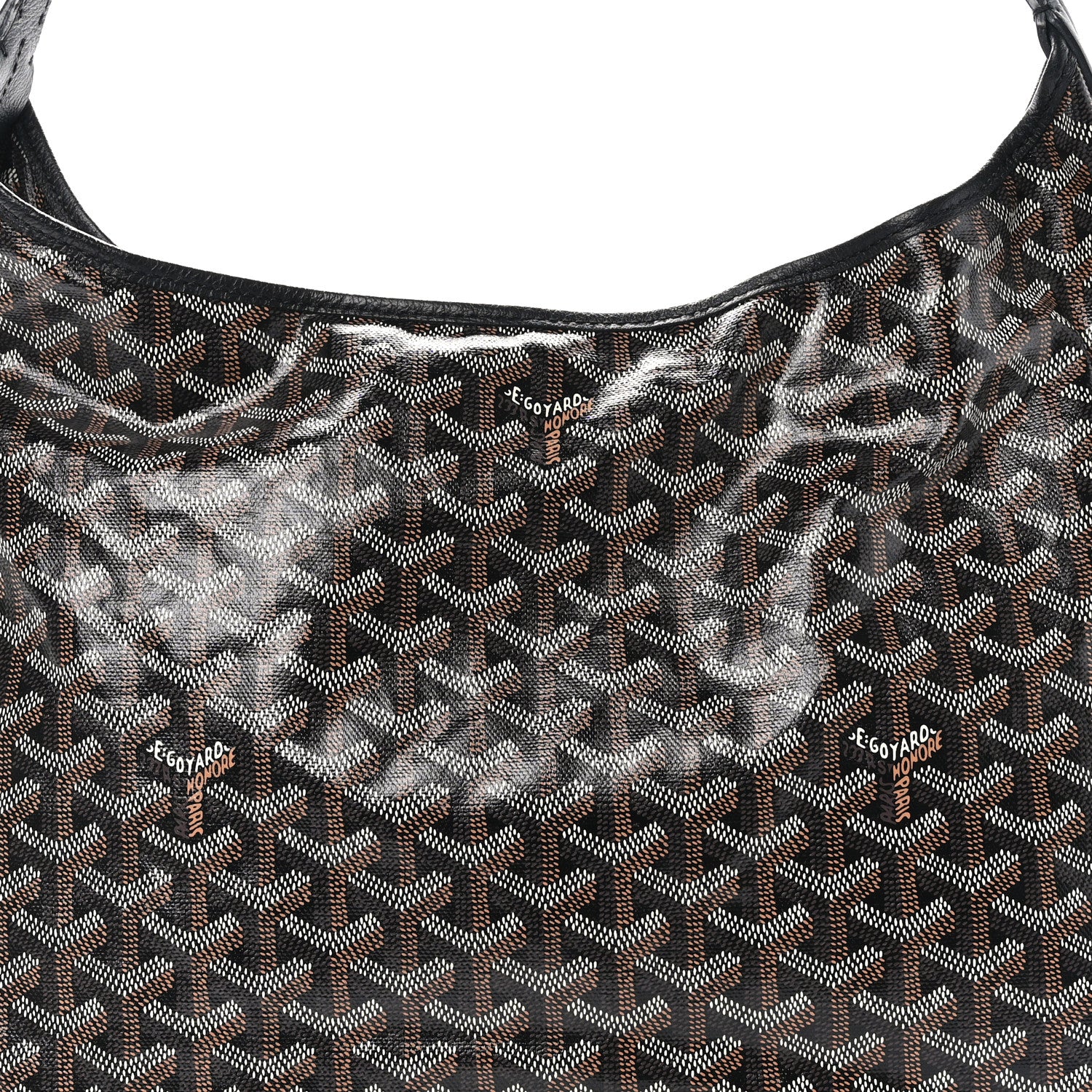 Goyard Goyardine Boheme Hobo Black 8 of 10