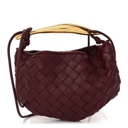 Bottega Veneta Nappa Intrecciato Mini Sardine Bag Barolo 1 of 9