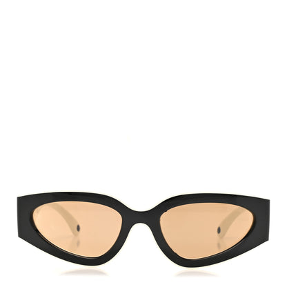 Chanel Acetate Cat Eye Sunglasses 6056 Black White 2 of 8