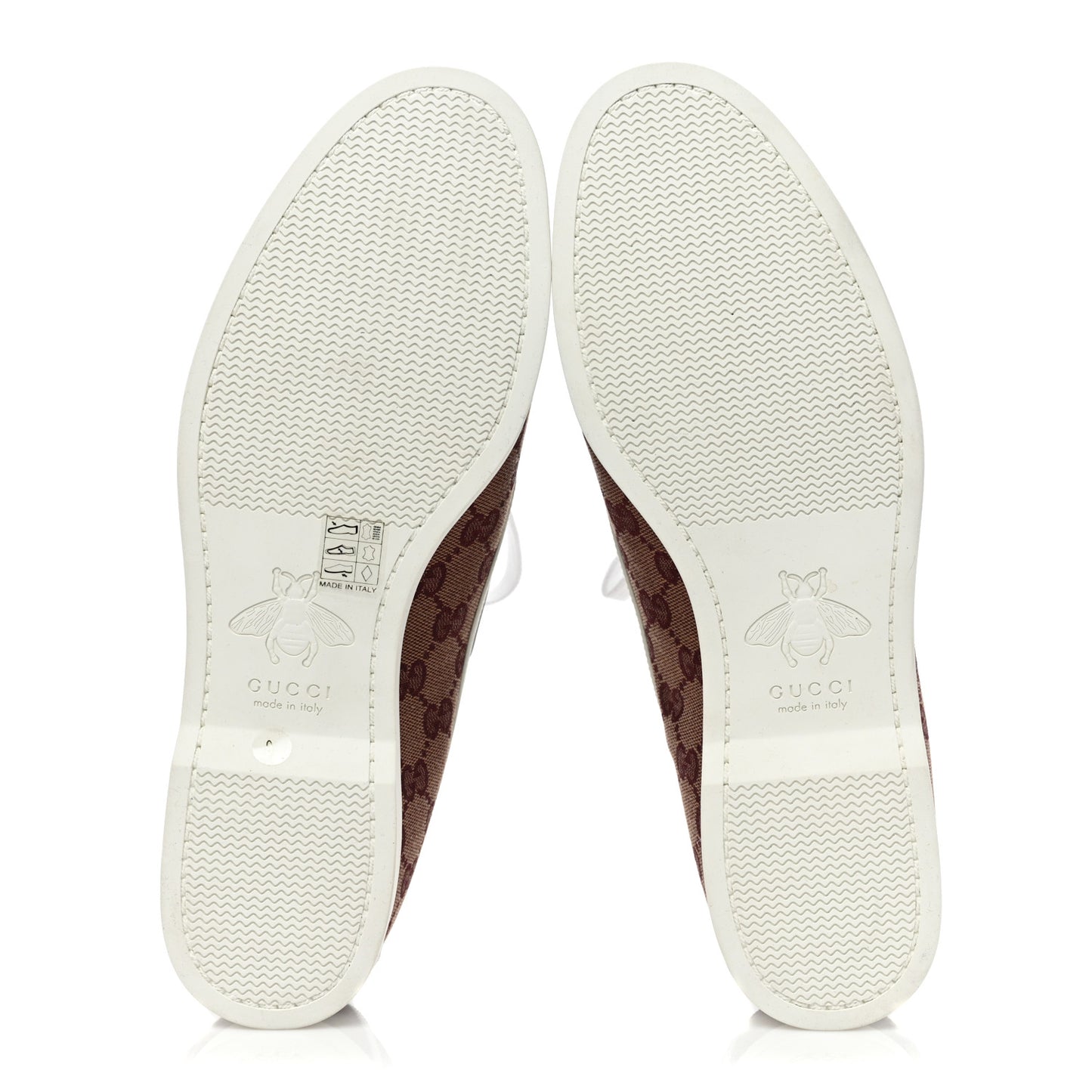 Monogram Mens Boat Shoes 9 Sahara Rubino White