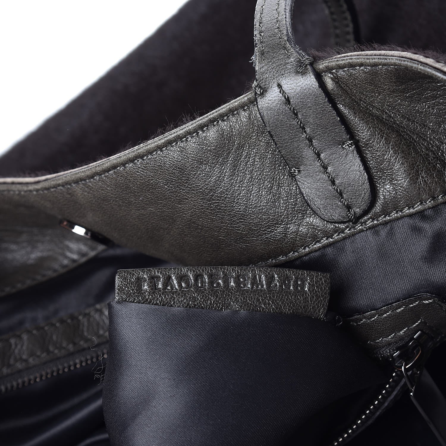 Valentino Garavani Calf Hair Petale Tote Brown 8 of 15