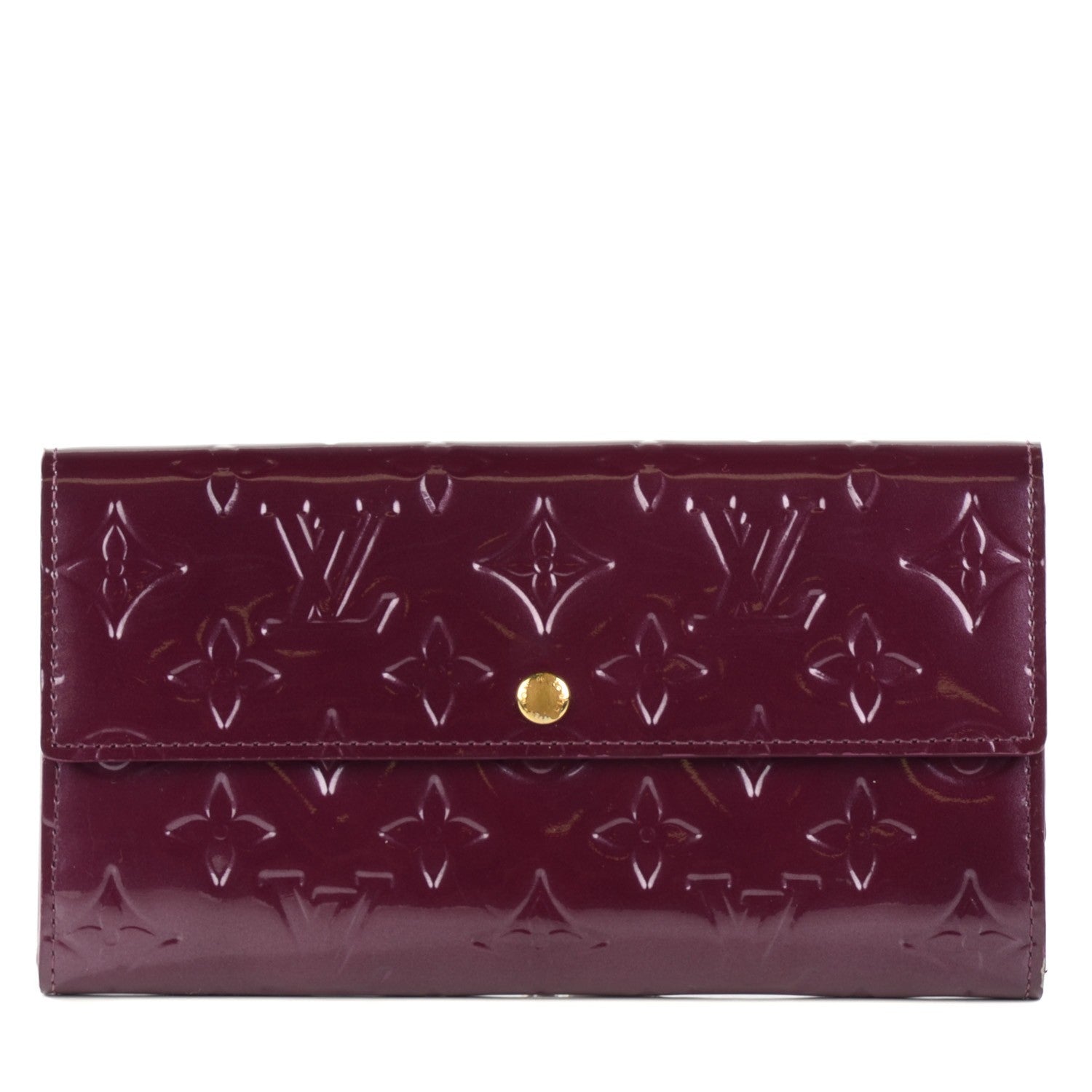 Louis Vuitton Vernis Sarah Wallet Rouge Fauviste 1 of 7