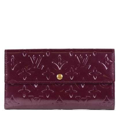 Louis Vuitton Vernis Sarah Wallet Rouge Fauviste 1 of 7