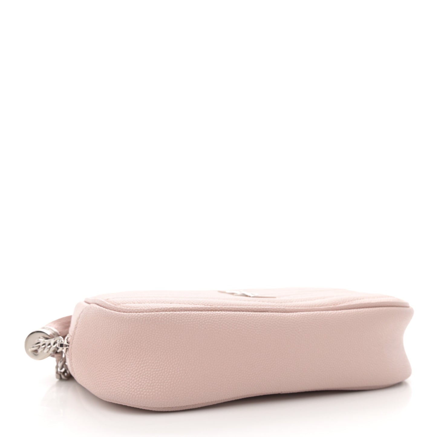 Grain De Poudre Matelasse Monogram Mini Lou Camera Bag Marble Pink