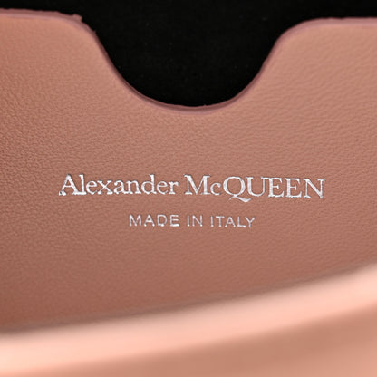 Alexander McQueen Calfskin Quilted Graffiti Skull Small Chain Crossbody Bag Rose Gold 6 of 10