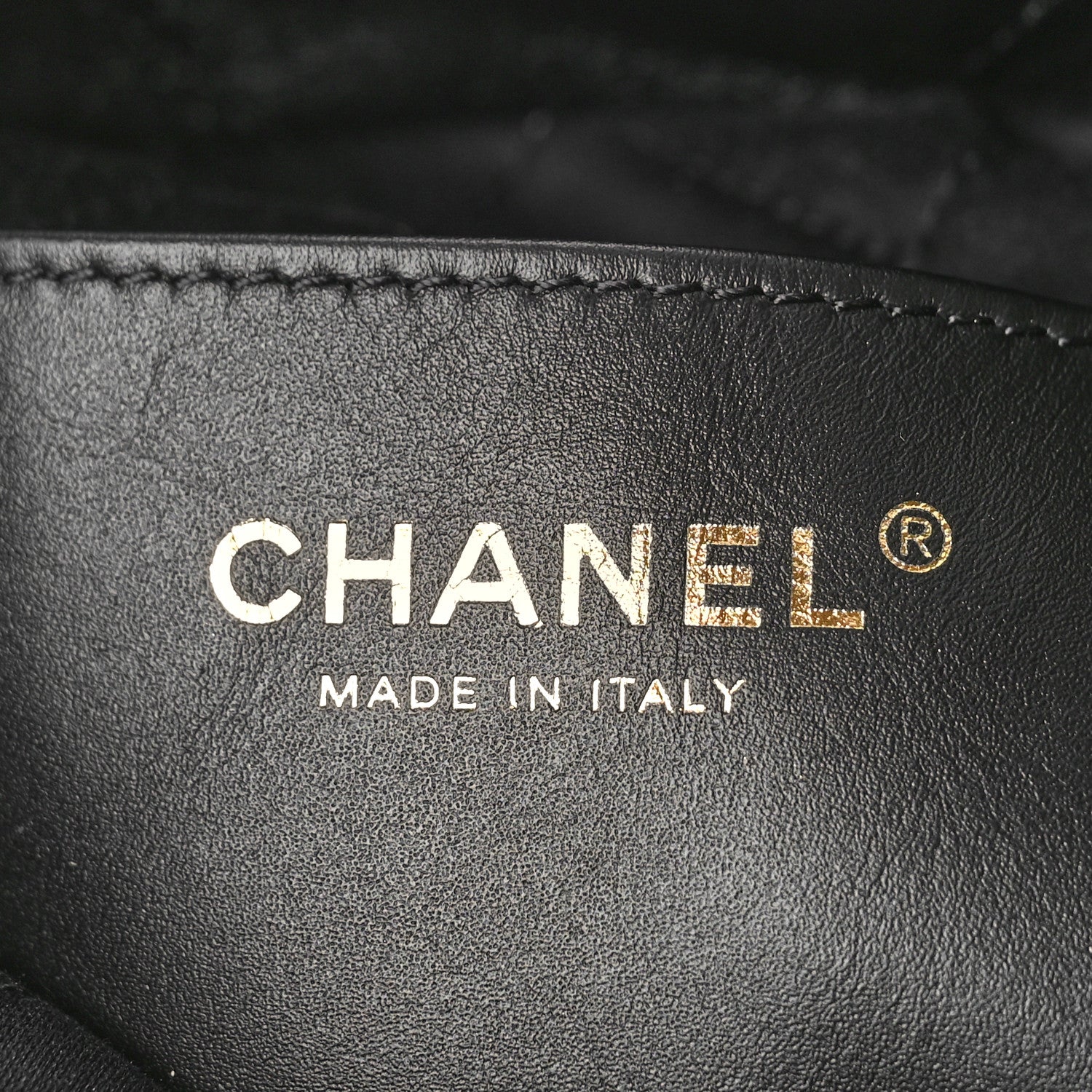 Chanel Shiny Crumpled Calfskin Quilted Pearl Mini Chanel 22 Black 6 of 9