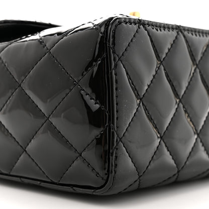 Chanel Patent Quilted Small Flap Black 9 of 12