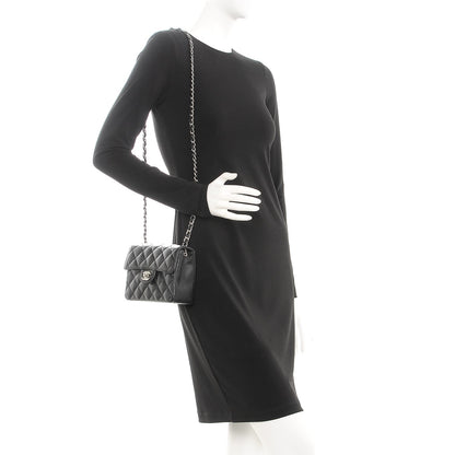 Chanel Caviar Quilted Mini Square Flap Black 2 of 8
