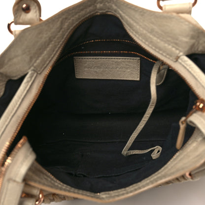 Balenciaga Agneau Giant 12 Rose Gold Hardware Town Praline 4 of 8