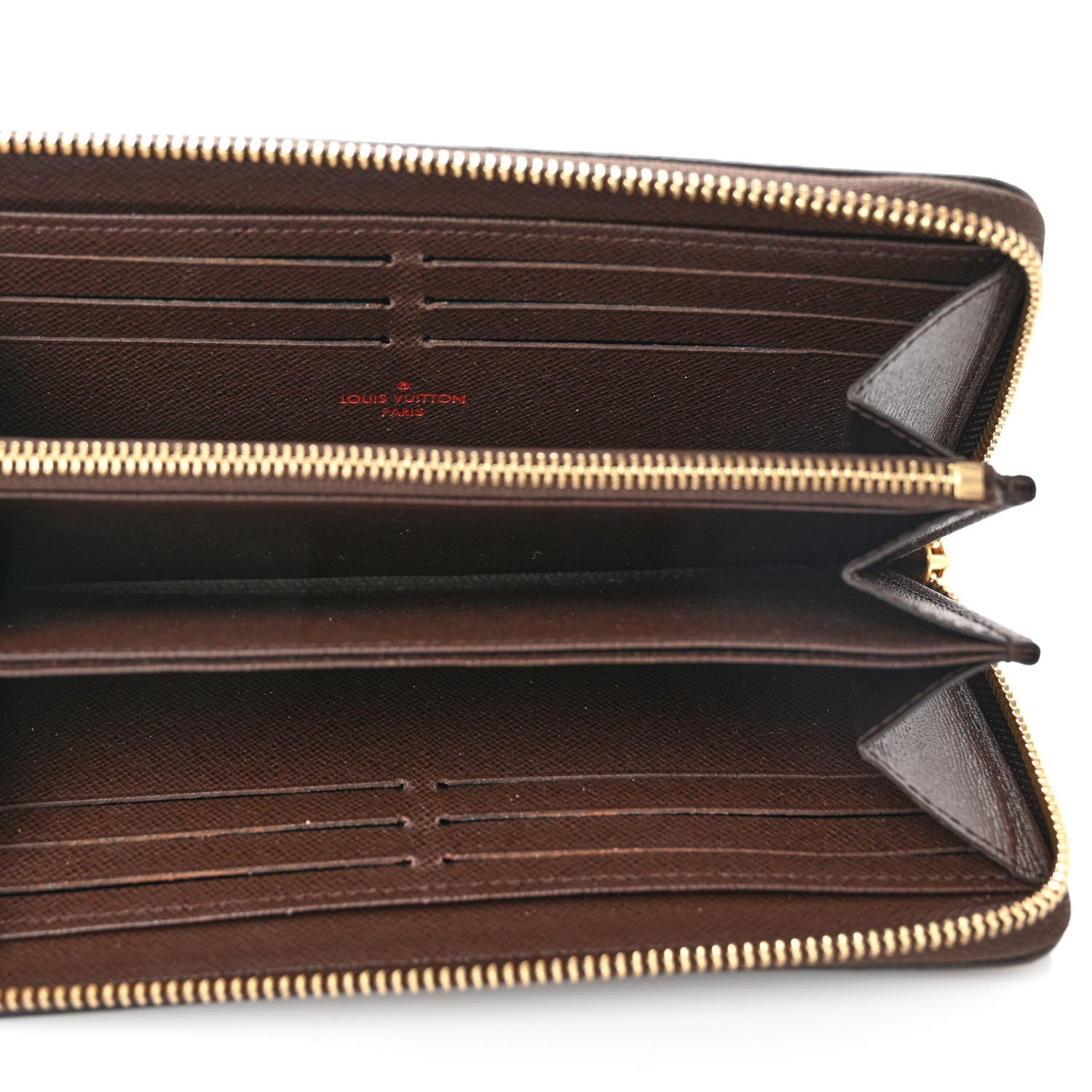 Louis Vuitton Damier Ebene Zippy Wallet 5 of 6