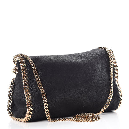 Stella McCartney Shaggy Deer Mini Falabella Tote Black 4 of 8
