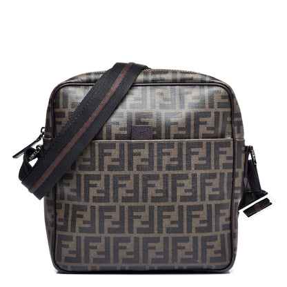 Fendi Zucca Spalmati Messenger Bag Tobacco 1 of 11