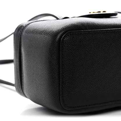 Chanel Shiny Caviar Preppy Coco Long Vanity With Strap Black 9 of 11