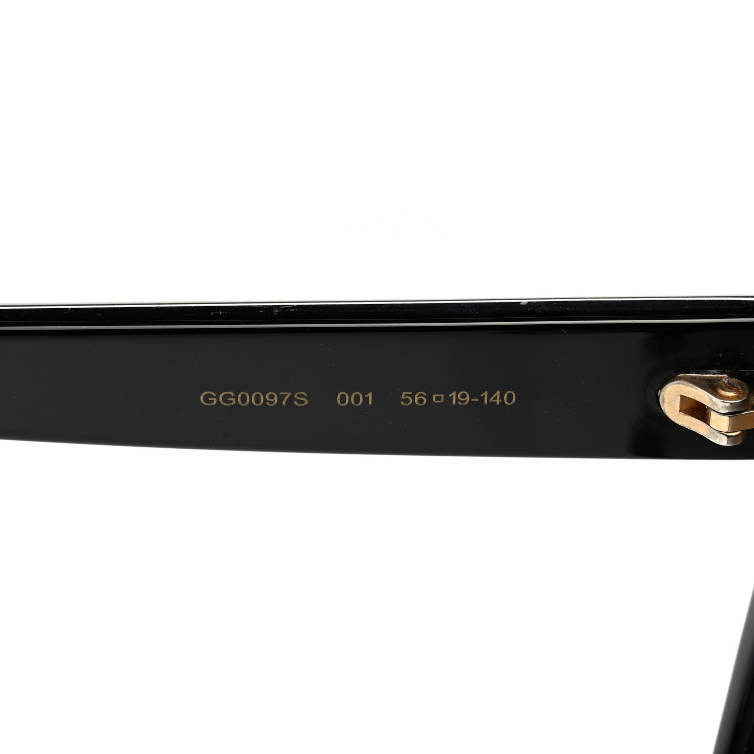 Gucci Cat Eye GG Sunglasses GG0097S Black 5 of 8