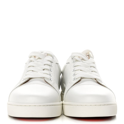 Christian Louboutin Calfskin Vieira Flat Sneakers 37.5 White 2 of 9