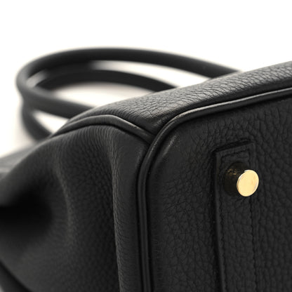 Hermes Togo Birkin 30 Black 11 of 12
