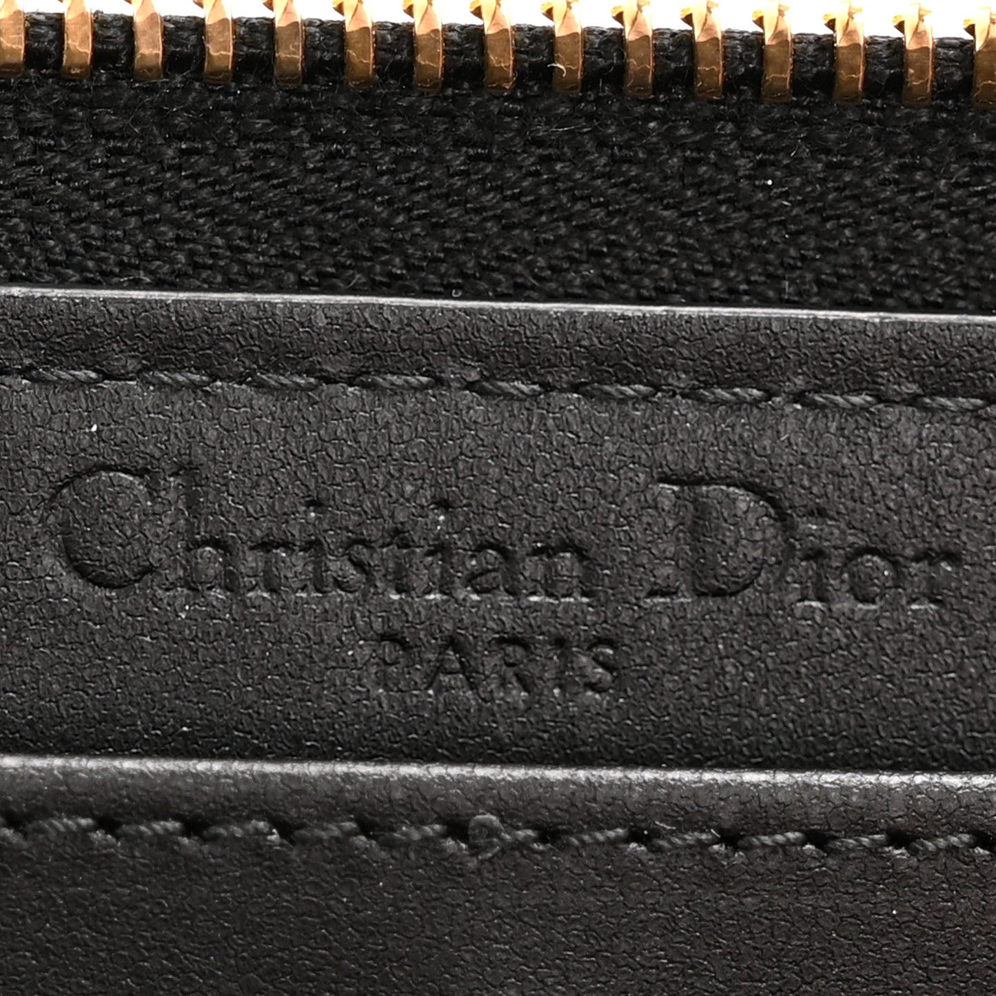 Lambskin Cannage Lady Dior Voyageur Wallet Black
