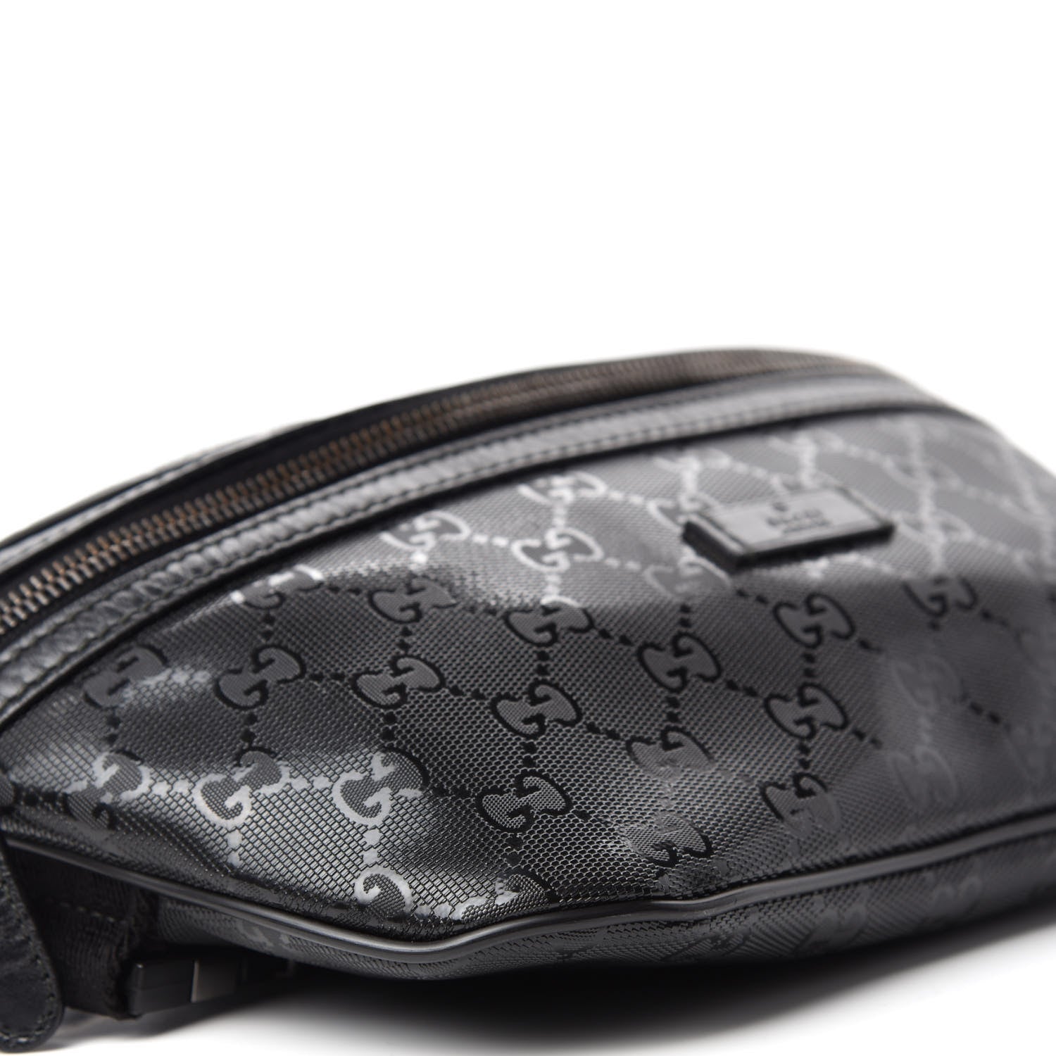 Gucci Imprime Monogram Belt Bag Black 6 of 10