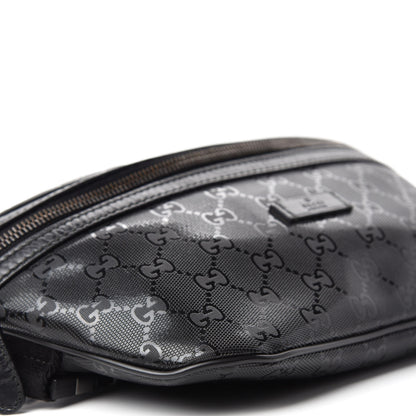 Gucci Imprime Monogram Belt Bag Black 6 of 10