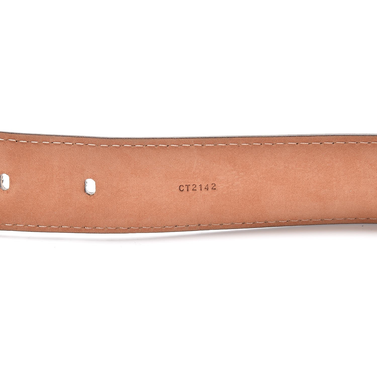 Louis Vuitton Damier Ebene 30mm Ellipse Belt 80 32 7 of 10