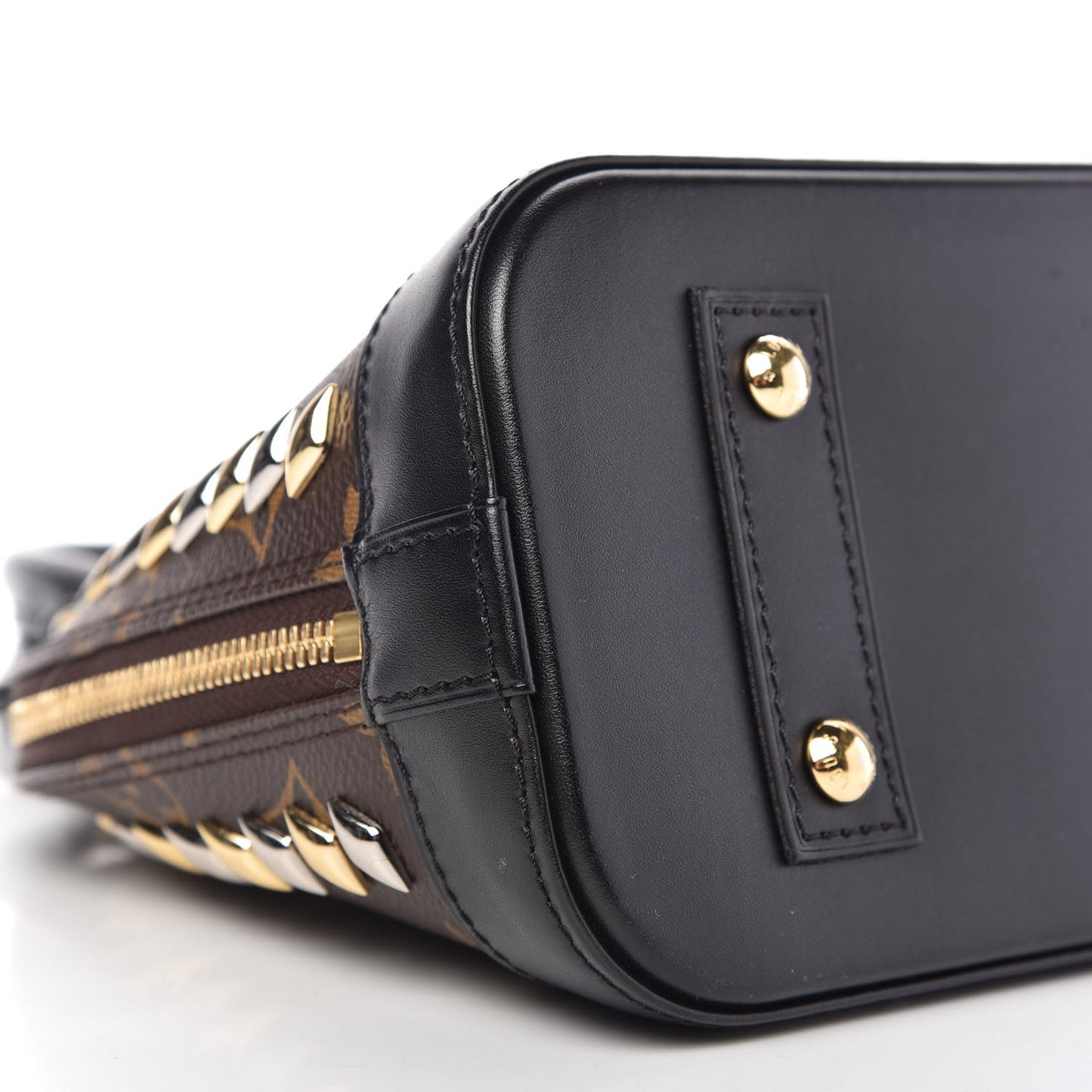 Monogram Macassar Studded Alma BB