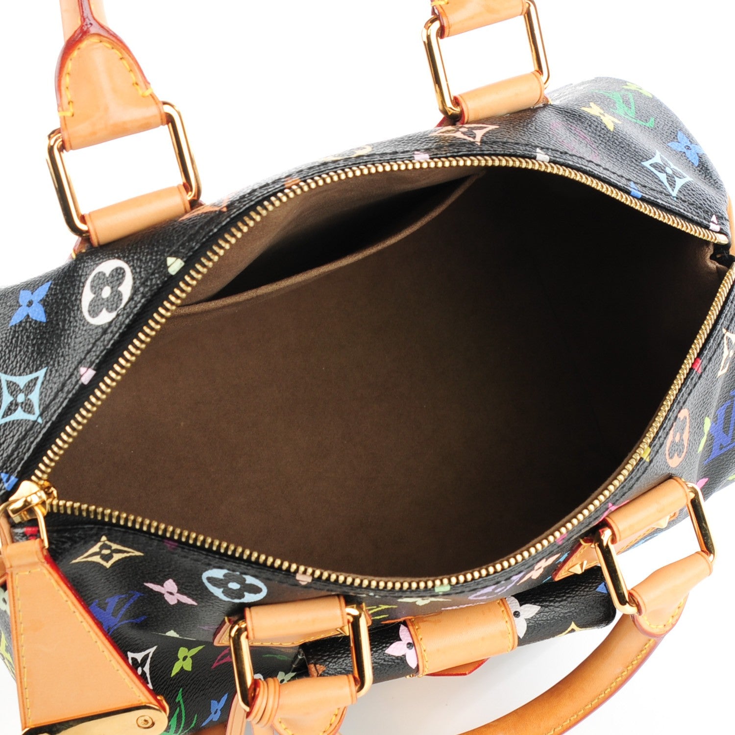 Louis Vuitton Monogram Multicolor Speedy 30 Black 5 of 8