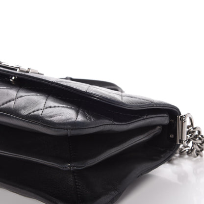 Chanel Lambskin Quilted Soft Boy Flap Black 9 of 11