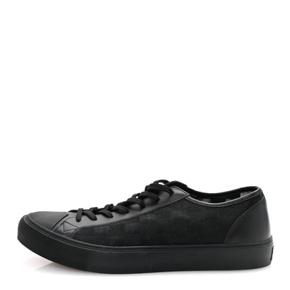 Louis Vuitton Canvas Calfskin Damier Mens Tattoo Sneakers 9 1 of 10