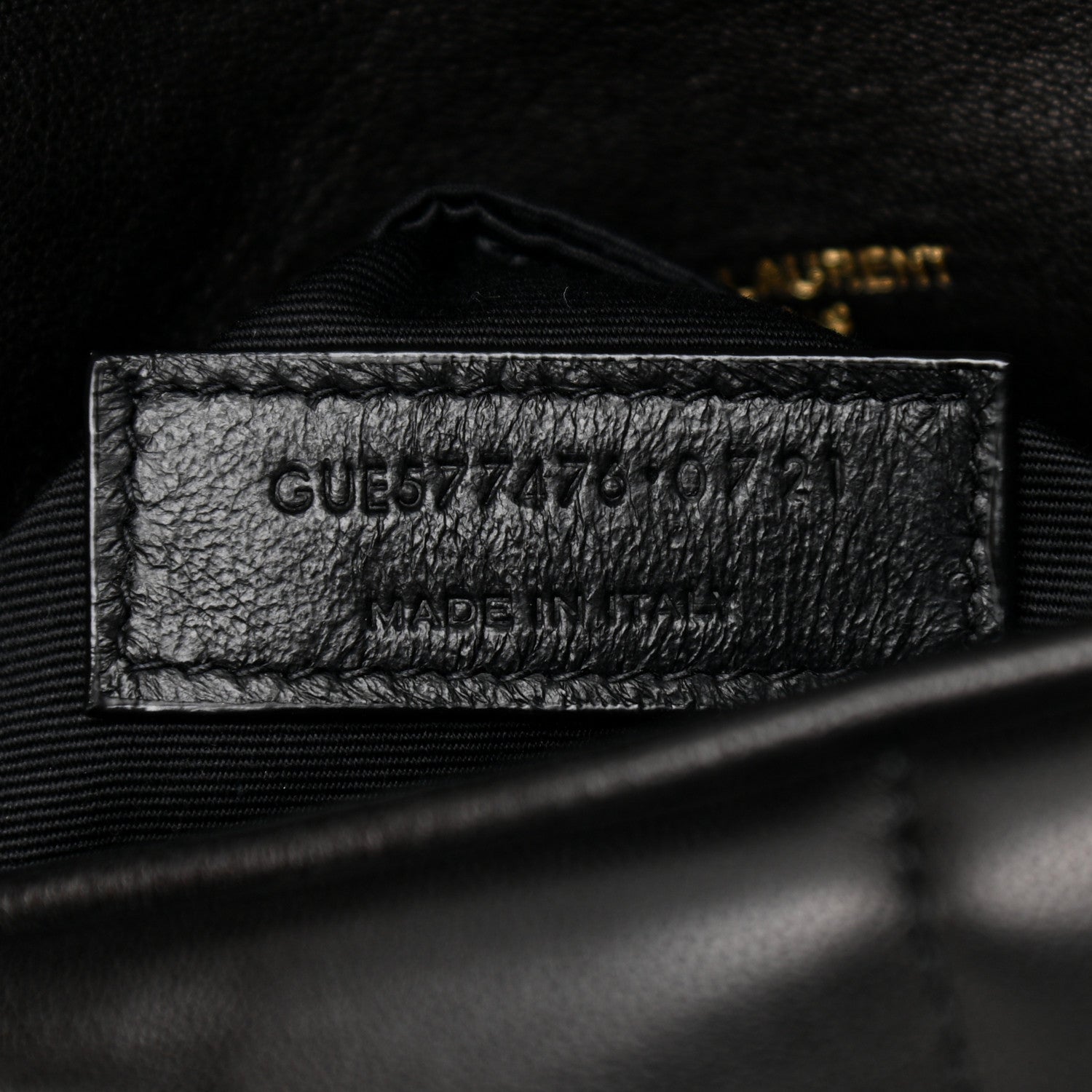 Saint Laurent Lambskin Quilted Small Loulou Puffer Monogram Chain Satchel Black 8 of 11