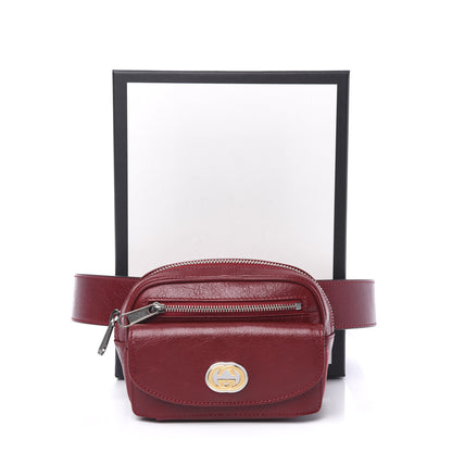 Gucci Fluffy Calfskin Mini Morpheus Belt Bag 90 36 Red 11 of 11
