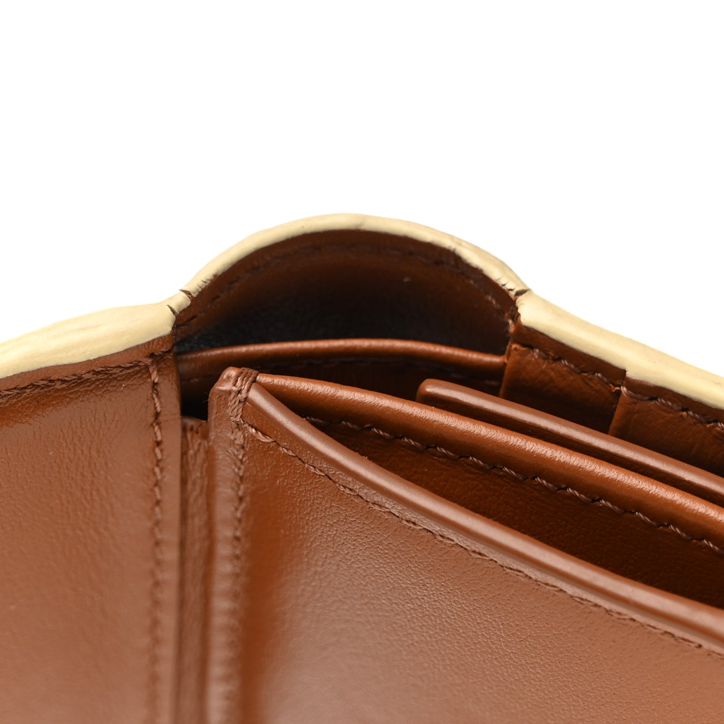 Triomphe Canvas Small Triomphe Wallet White