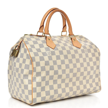 Louis Vuitton Damier Azur Speedy 30 3 of 15