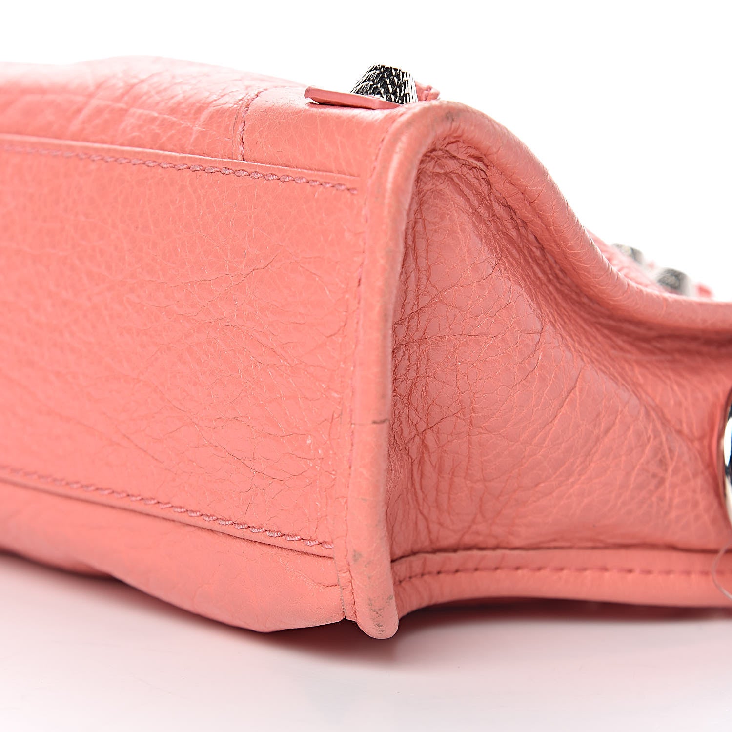 Balenciaga Agneau Giant 12 Silver Hardware Mini City Rose Azalee 10 of 14