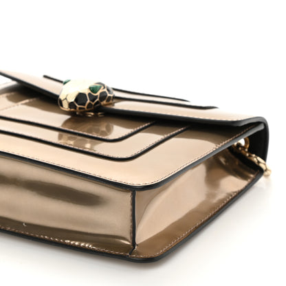 Bulgari Metallic Calfskin Serpenti Forever Crossbody Bag Bronze 8 of 8