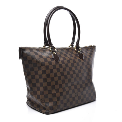 Louis Vuitton Damier Ebene Saleya MM 2 of 9